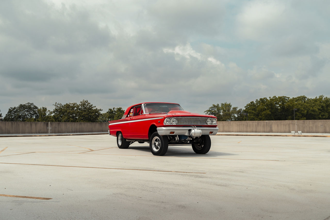 1963 Ford Fairlane - American Racing TORQ THRUST D - Gray | Wheel Pros
